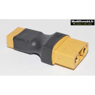 Adaptateur XT60 male / XT90 femelle  : m1090