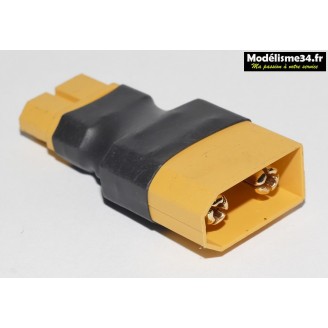 Adaptateur XT60 femelle / XT90 male  : m1093