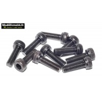 Vis CHC M3x6 têtes cylindriques ( 10pcs ) : m1432N