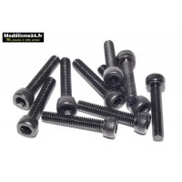 Vis CHC M3x16 têtes cylindriques ( 10pcs ) : m1437N