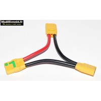Cable adaptateur Y XT90 : m2405