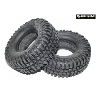 Pneus 1.9 crawler Mud 105/40 ( 2 ) : m2751