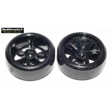 Jantes et pneus 1/10 drift : m3102