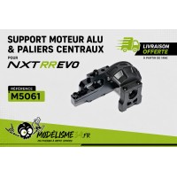 Hobbytech Support moteur alu, paliers centraux et visserie NXT RR Evo - m5061
