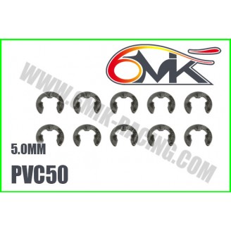 Circlips inox 5mm ( 10 ) - 6mik PVC50  