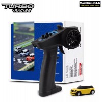 Turbo Racing  Micro Rally 1/76ème  Jaune  : TB-C30