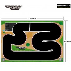 Turbo Racing  Piste XL pour Micro Rally (80x120 cm)-design 2 : TB-760177