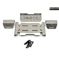 Absima Kit de protection de châssis en aluminium pour CR4.4 : 1231231