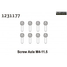 Absima Screw Pin M4*11.5 (8) : 1231177