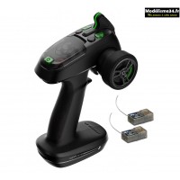 Radio  CR4S-EVO 4 voies 2.4GHz incl. 2X 6-CH RX : 2000110