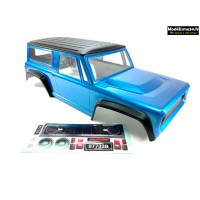 PC Crawler Carosserie "Bronco Style" Met.-Blue (313mm) : 2410080