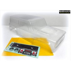 PC Crawler Carosserie "Bronco Style" transparent/non laqué (313mm) : 2410091