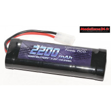 Batterie Gens Ace Nimh 2200mAh 7,2v prise Tamiya : GE2-2200-1TA