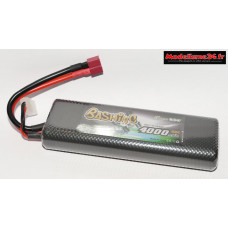 Batterie Gens Ace Pack Lipo 2S-7.4V-50C-4000 prise deans : GE3-4000-2D 