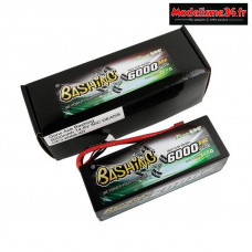Batterie Gens Ace Pack Lipo 4S-14.8V-50C-6000 prise deans : GE3-6000-4D