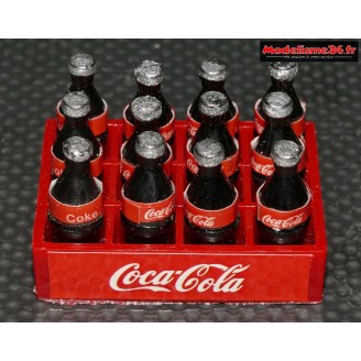 Caisse de 12 bouteilles de Coca Colas : m863