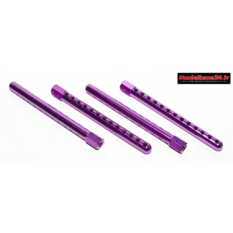 Supports carrosserie alu violet 5mm ( 4 ) : m640