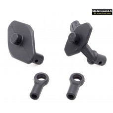Funtek Support carrosserie+chappe de servo Funtek SBX (x2) : FTK-21128 