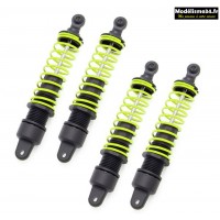 Funtek Kit amortisseurs complet origine Jaune Funtek SBX (x4) : FTK-21144  