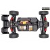 Funtek SBX Buggy 1/12eme XL Jaune / noir : FTK-BUG-SPORT-YE