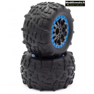 Funtek Roues complètes type Bleue Funtek MTX (x2) : FTK-21058