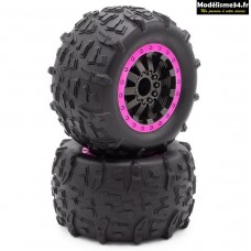 Roues complètes Funtek STX G2 ROSE (x2) : FTK-21087 