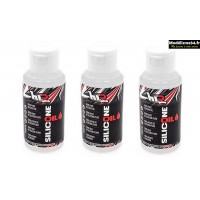 Lot d'huiles silicone Hobbytech différentiels pour les TT 1/8 nitro et brushless : m1391H