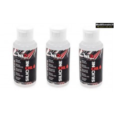 Lot d'huiles silicone Hobbytech différentiels pour les TT 1/8 nitro et brushless : m1391H