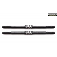 HobbyTech Pas inversé Titanium M3x60 (2pcs) : HTR-1950360