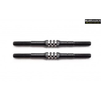 HobbyTech Pas inversé Titanium M3x45 (2pcs) : HTR-1950345