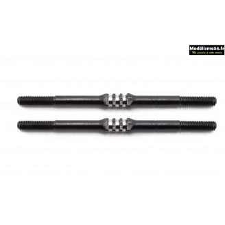 HobbyTech Pas inversé Titanium M3x55 (2pcs) : HTR-1950355