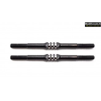 HobbyTech Pas inversé Titanium M3x50 (2pcs) : HTR-1950350