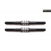 HobbyTech Pas inversé Titanium M3x40 (2pcs) : HTR-1950340