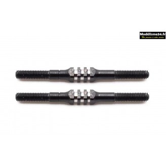 HobbyTech Pas inversé Titanium M3x40 (2pcs) : HTR-1950340