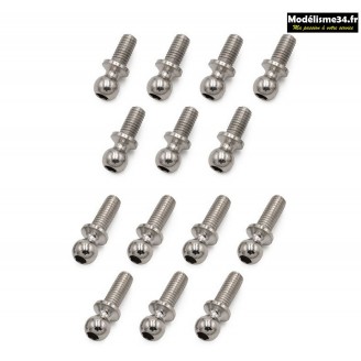 HobbyTech Set complet de boules de chape Xmid : MID-022