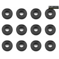 HobbyTech Kit de rondelles de calage plastique Xmid (x12) : MID-031