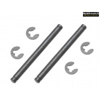 HobbyTech Axe d'étriers avant +clips Xmid (x2) : MID-039
