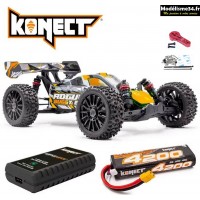 Hobbytech Rogue Buggy 2.0 1/8ème Brushless Orange version PACK : 1.ROGB.V2-02-PACK 