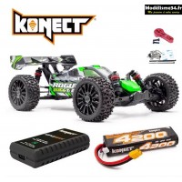 Hobbytech Rogue Buggy 2.0 1/8ème Brushless Vert version PACK : 1.ROGB.V2-01-PACK
