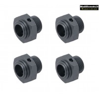 Hobbytech Hexagone de roue pour Rogue Buggy 2.0 (x4) : ROG-101