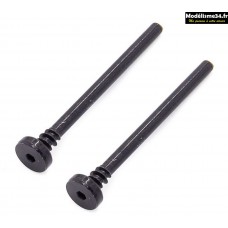 Hobbytech  Axe étrier inférieur avant 47mm Rogue 2.0 (2pcs) : ROG-102