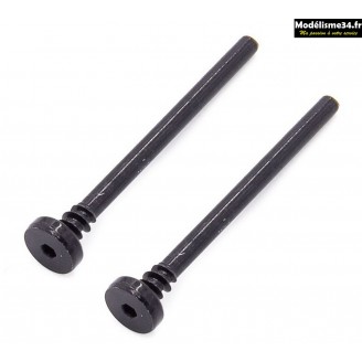 Hobbytech  Axe étrier inférieur avant 47mm Rogue 2.0 (2pcs) : ROG-102