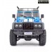 Hobbytech CRX18 Flat Cage 6WD Bleu: 1.CRX18-6WD-FC-BL