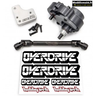 Hobbytech Kit conversion Overdrive pour chassis CRX2 313mm : CRX-264