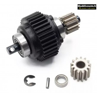 Hobbytech Pignonnerie, axes et roulements de boite pour CRX2 - CRX-222