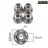 HobbyTech Hexagone +018mm de fixation jante Performance : HT-SU1801218