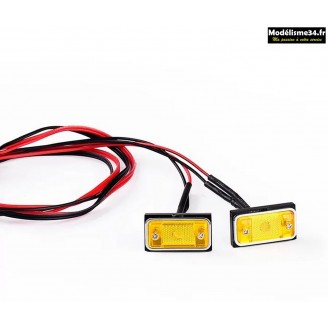 HobbyTech Feux de clignotant Jaune (2pcs) : HT-SU1801233 