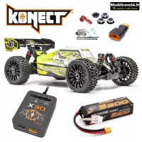 Hobbytech SPIRIT NXT EVO RR BRUSHLESS RTR JAUNE PACK VERSION