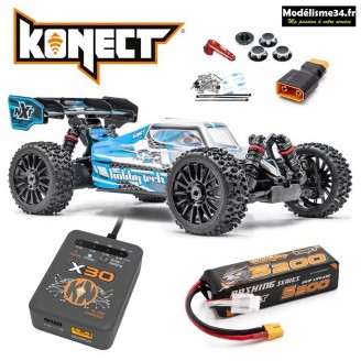 Hobbytech SPIRIT NXT EVO RR BRUSHLESS RTR BLEU PACK VERSION