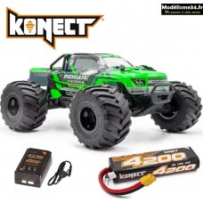 HobbyTech ROGUE TERRA brushless SPORT vert-PACK accus et chargeur : 1.ROGT.SP.GR-PACK 
